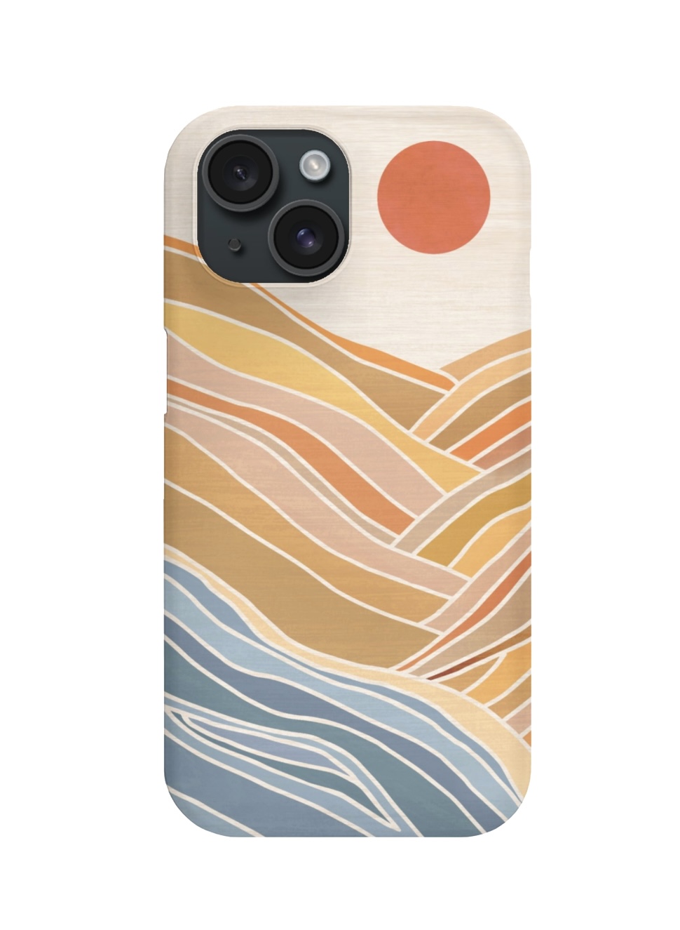 unique phone case design from modern tropical